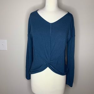 Dressy Blue Top